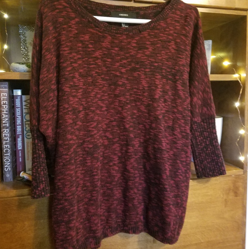 Red sweater